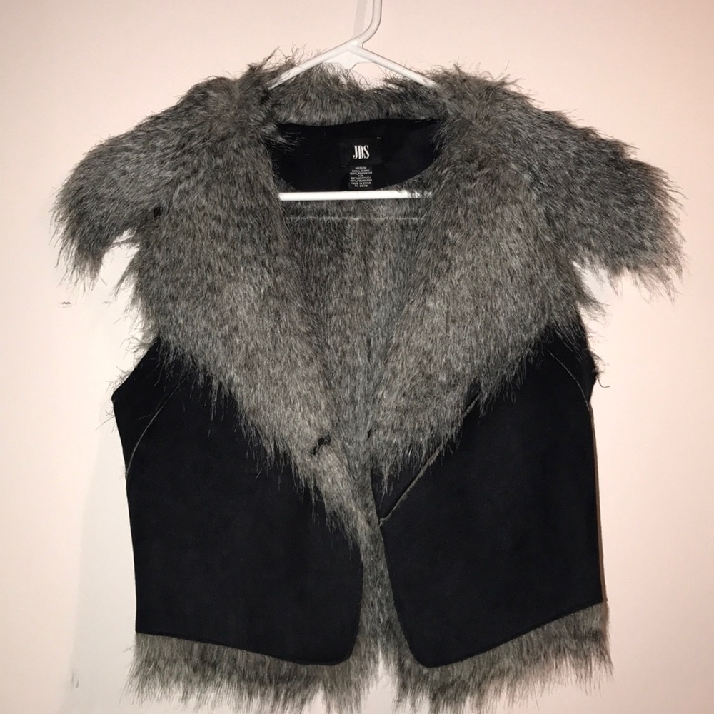 JDS faux fur vest